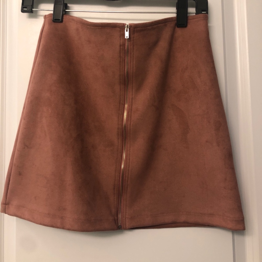 Suede Pink Lulus Skirt